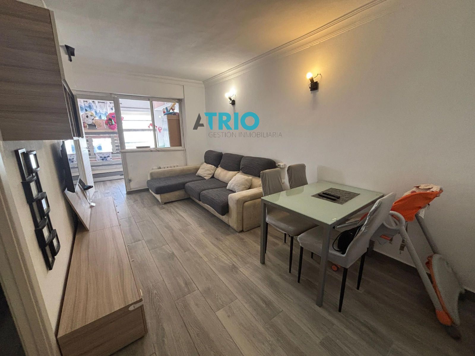 Sala d'estar de Pis en venda en Llucmajor amb Aire condicionat, Terrassa i Moblat