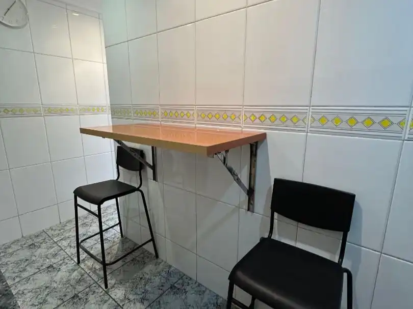Küche von Wohnung zur Miete in  Valencia Capital mit Klimaanlage und Terrasse