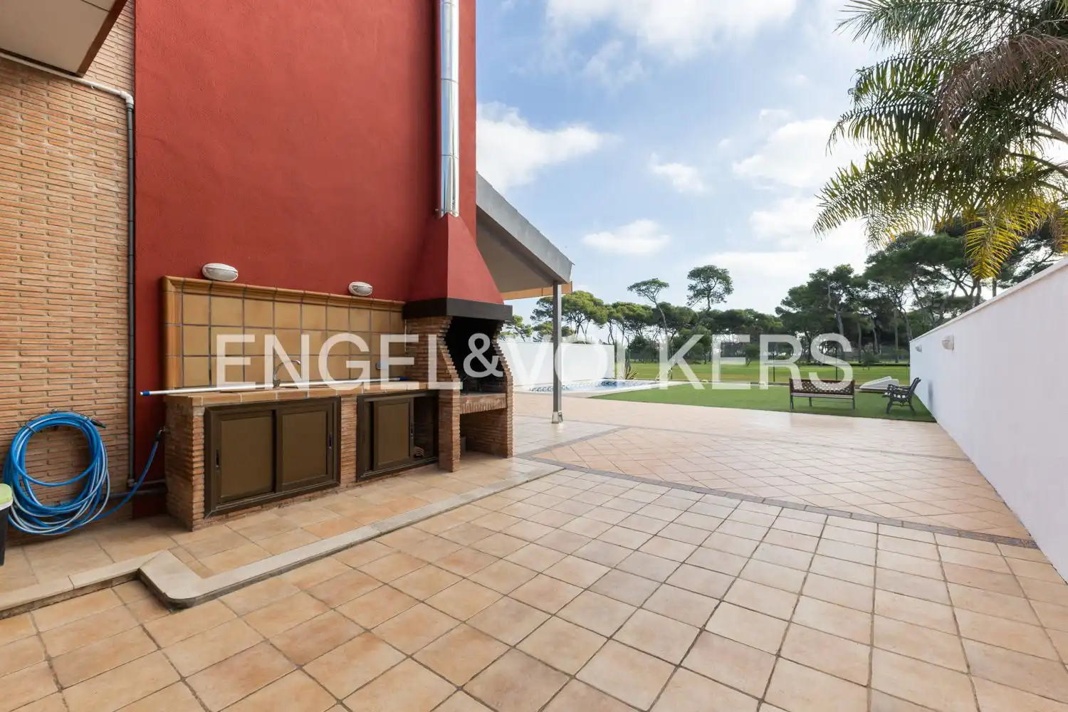 Terrace of Detached homes for rent in Castellón de la Plana / Castelló de la Plana  with Air Conditioner, Heating and Private garden