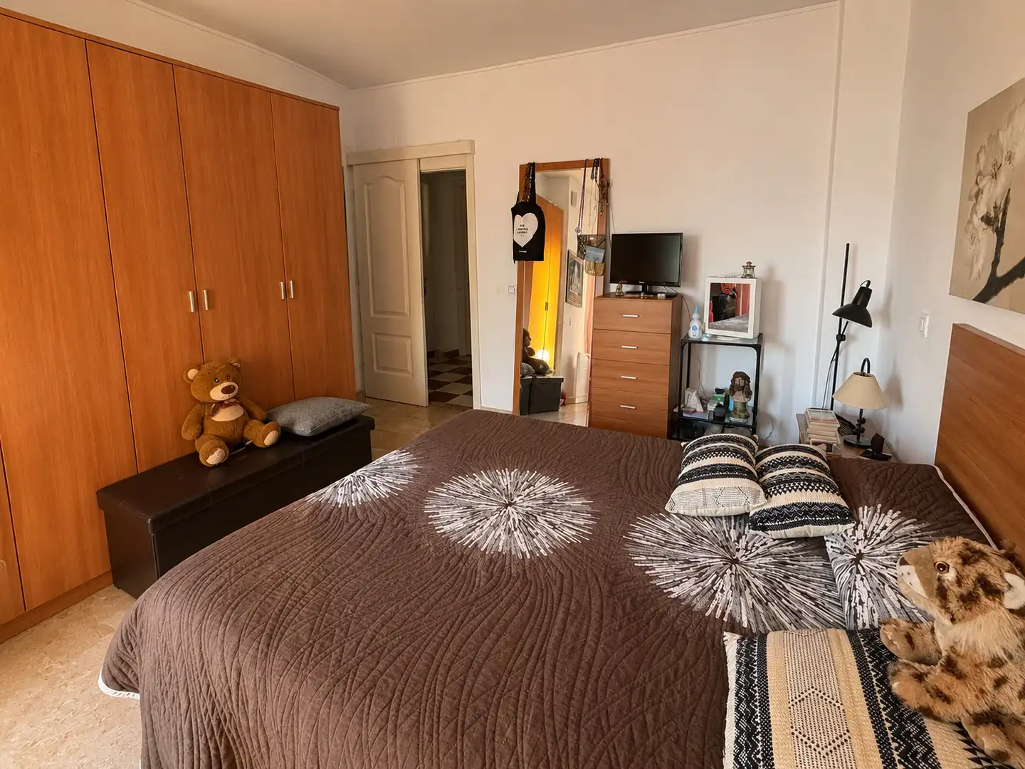 Schlafzimmer von Wohnung zum Verkauf in Andújar mit Klimaanlage, Terrasse und Möbliert