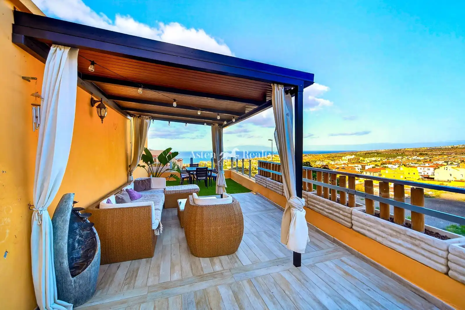 Terraza de Apartamento en venta en Adeje con Terraza, Piscina y Amueblado