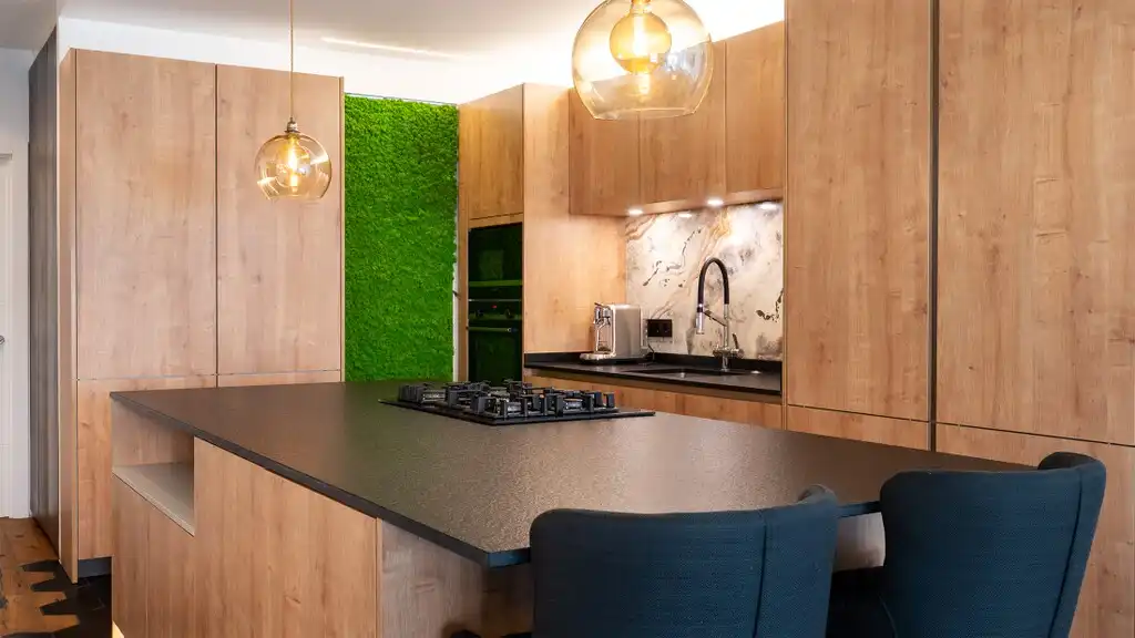 Cocina de Apartamento en venta en  Palma de Mallorca con Aire acondicionado, Calefacción y Amueblado