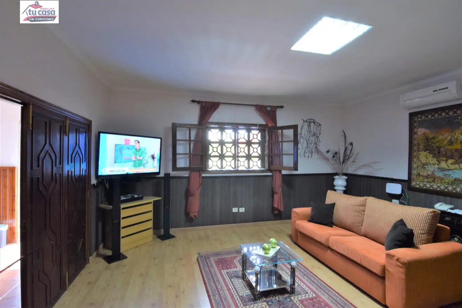 Living room of Houses for sale in Santa María de Guía de Gran Canaria  with Air Conditioner, Heating and Private garden