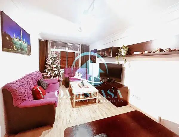 Sala de estar de Piso en venta en Málaga con Aire acondicionado, Parquet y Amueblado