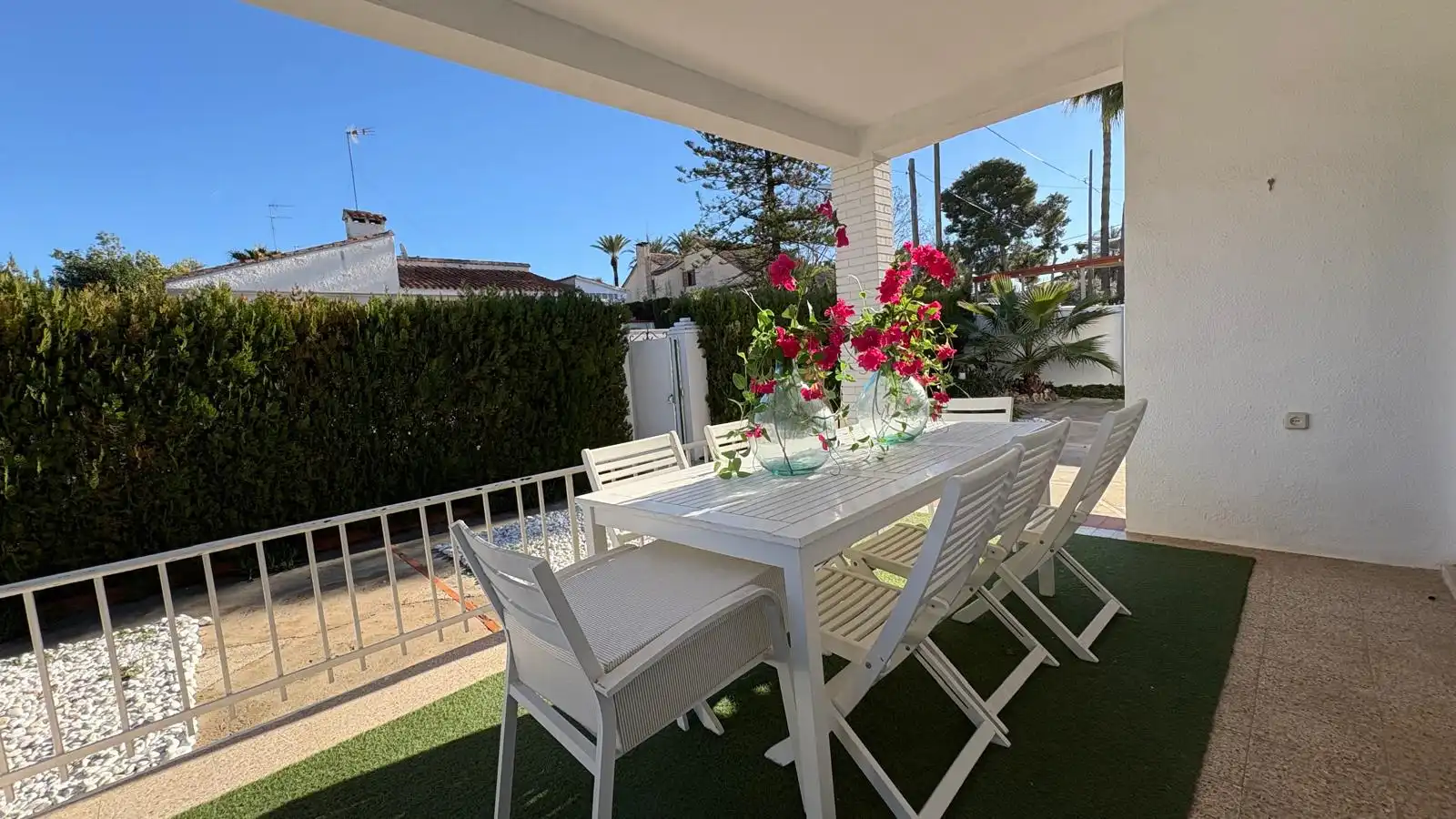 Garden of Houses for sale in L'Eliana  with Air Conditioner, Terrace and Storage room