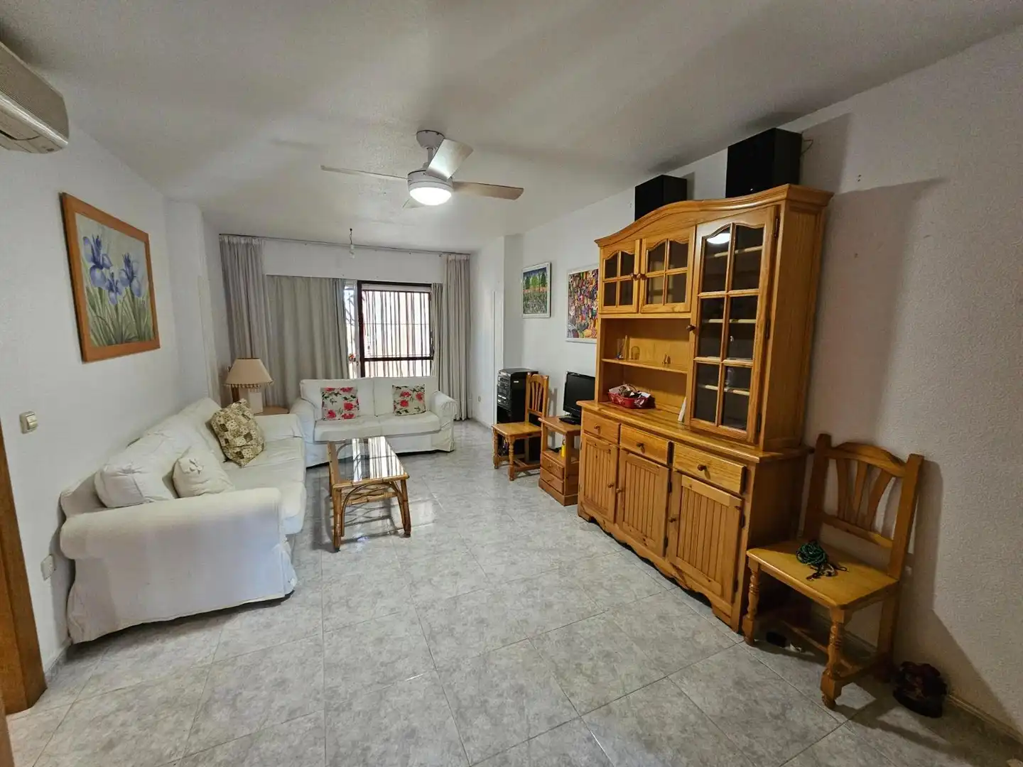 Living room of Apartments for sale in San Javier  with Air Conditioner, Private garden and Storage room