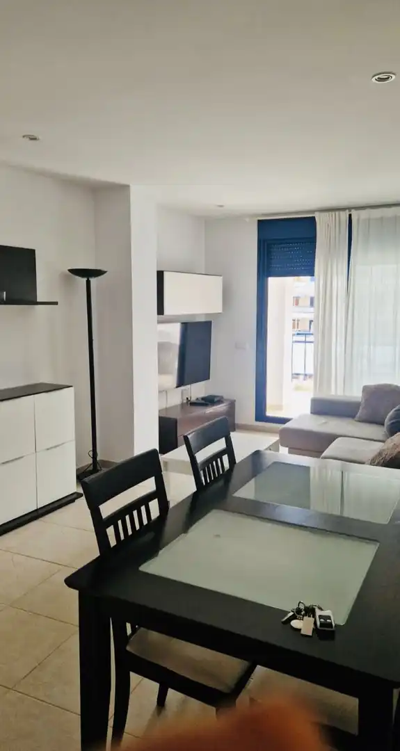 Living room of Apartments for rent in Dénia  with Air Conditioner, Heating and Private garden