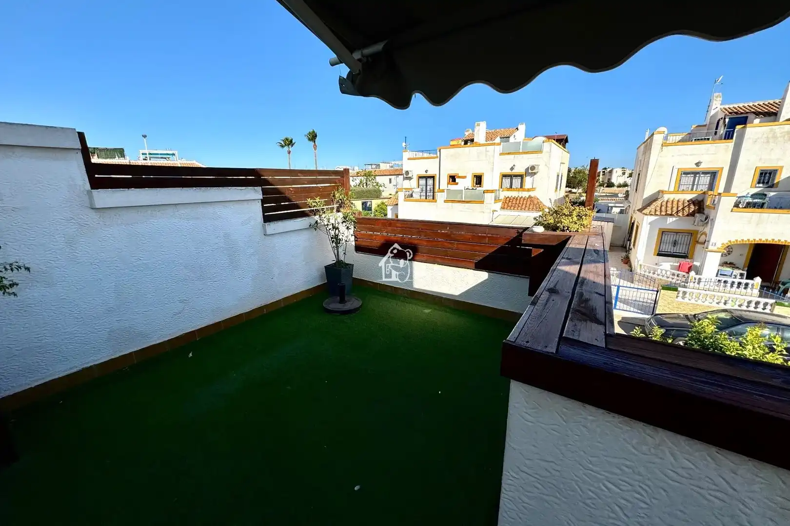 Terraza de Casa o chalet de alquiler en Torrevieja con Piscina