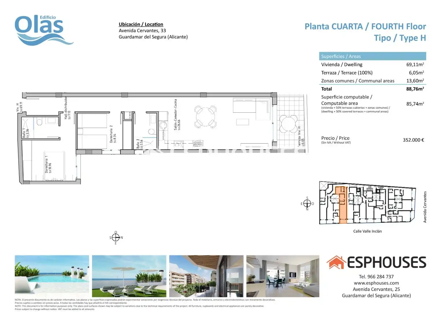 Apartament en venda en Guardamar Playa