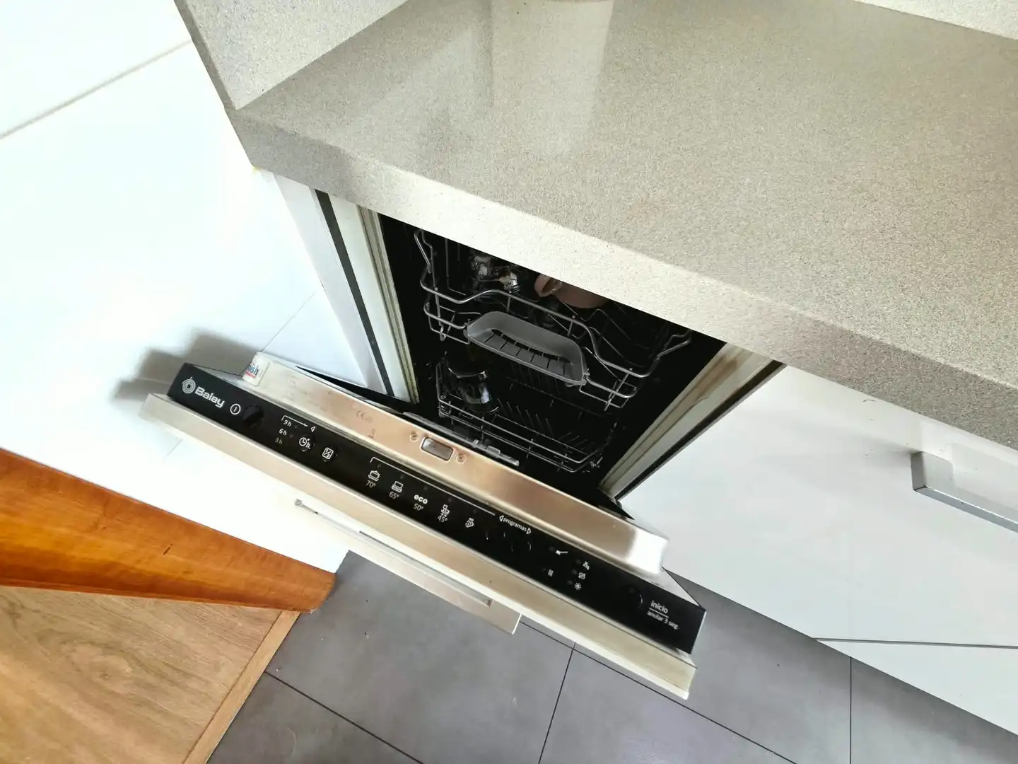 Cocina de Piso en venta en Terrassa con Calefacción, Parquet y Terraza