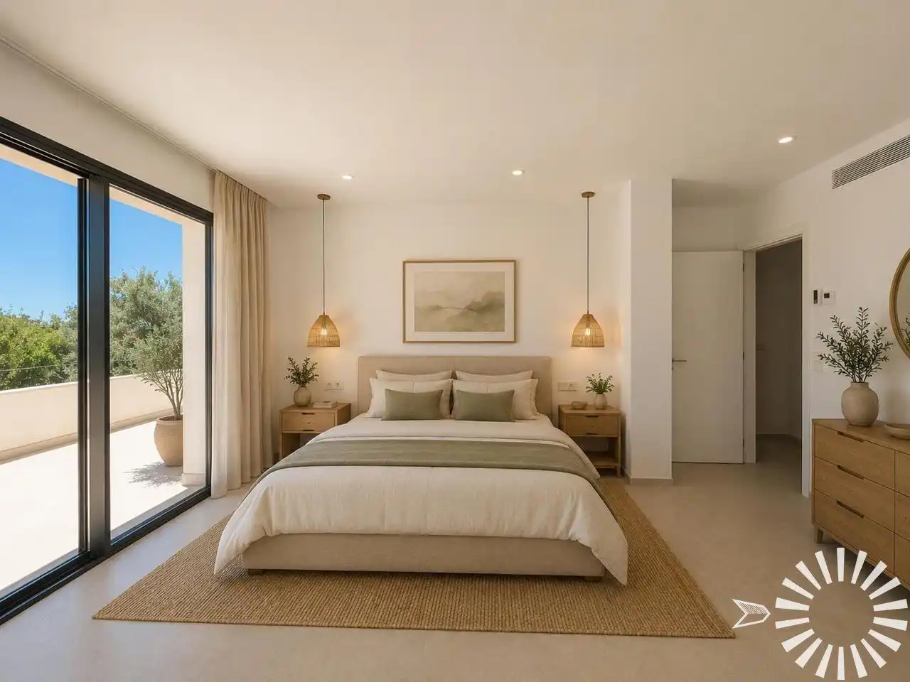 Habitación de Casa o chalet en venta en Santanyí con Terraza y Piscina comunitaria