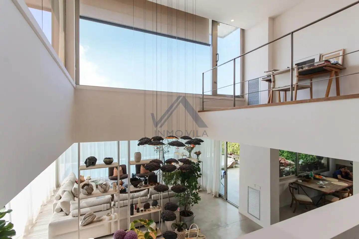 Wohnzimmer von Haus oder Chalet zum Verkauf in Sant Vicenç de Montalt mit Klimaanlage, Privatgarten und Terrasse