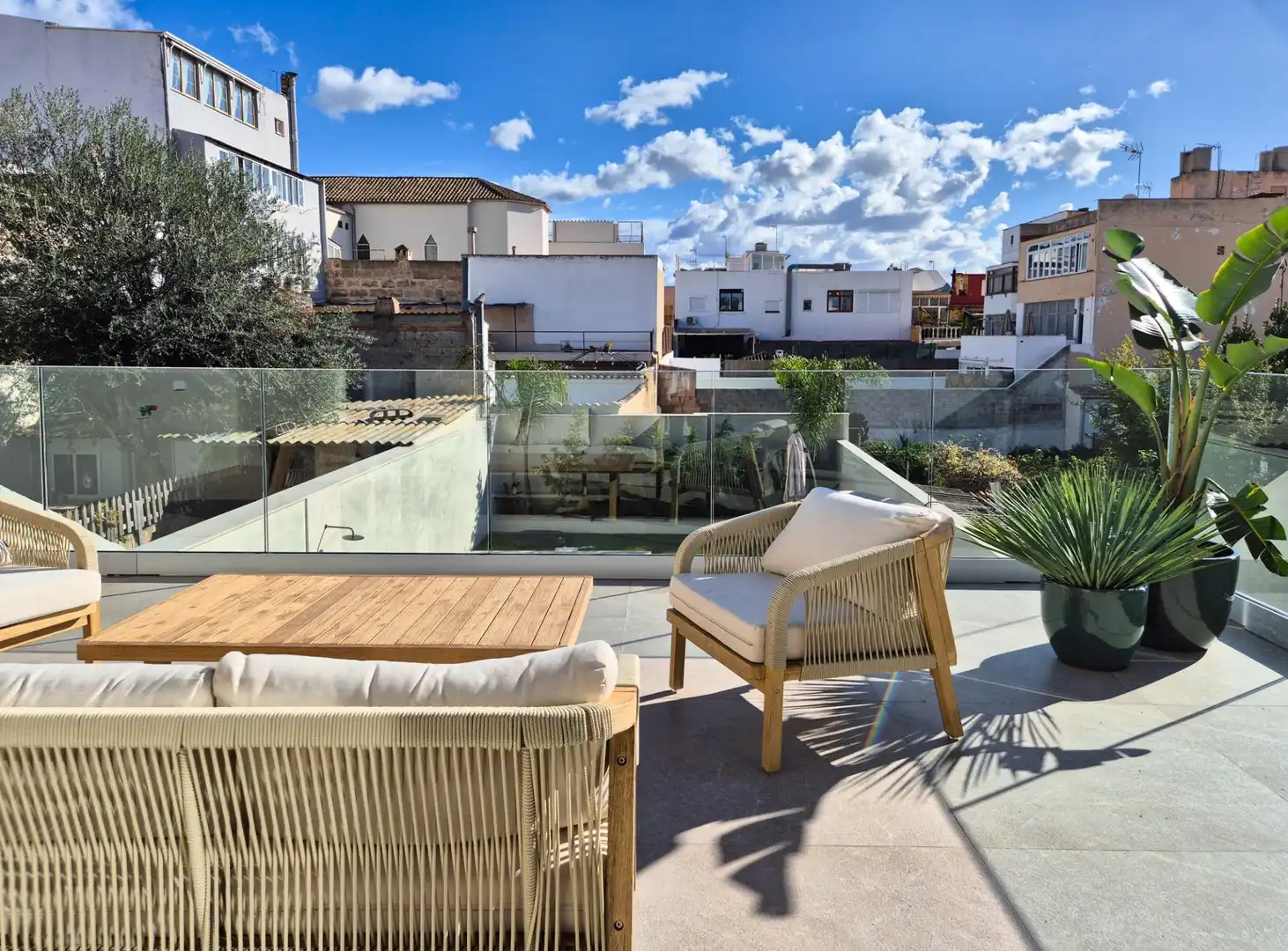 Terrassa de Casa o xalet en venda en  Palma de Mallorca amb Aire condicionat, Calefacció i Jardí privat