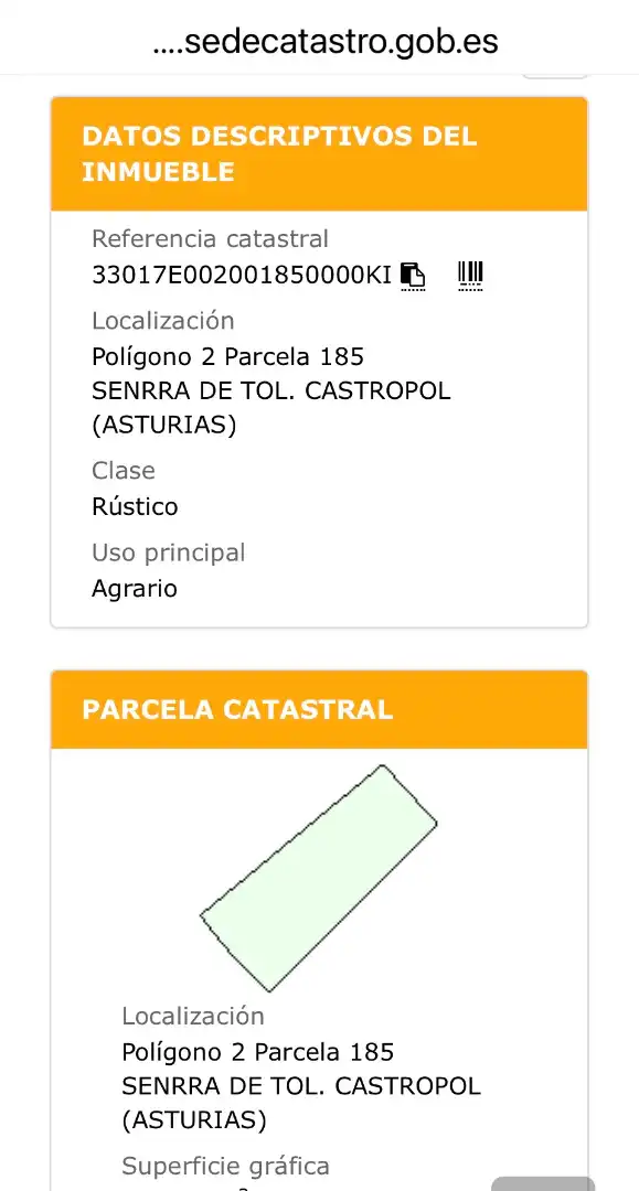 Land for sale in Castropol