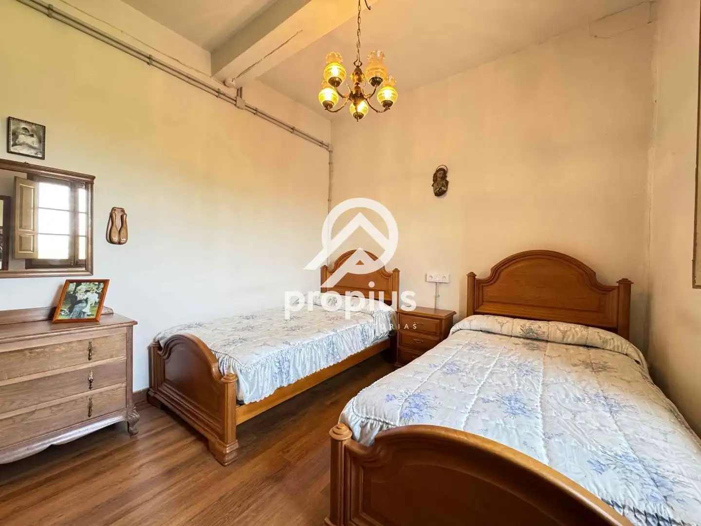 Bedroom of Flat for sale in Piloña  with Heating, Storage room and Balcony