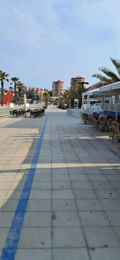 Terrasse von Einfamilien-Reihenhaus zur Miete in Oropesa del Mar / Orpesa mit Terrasse