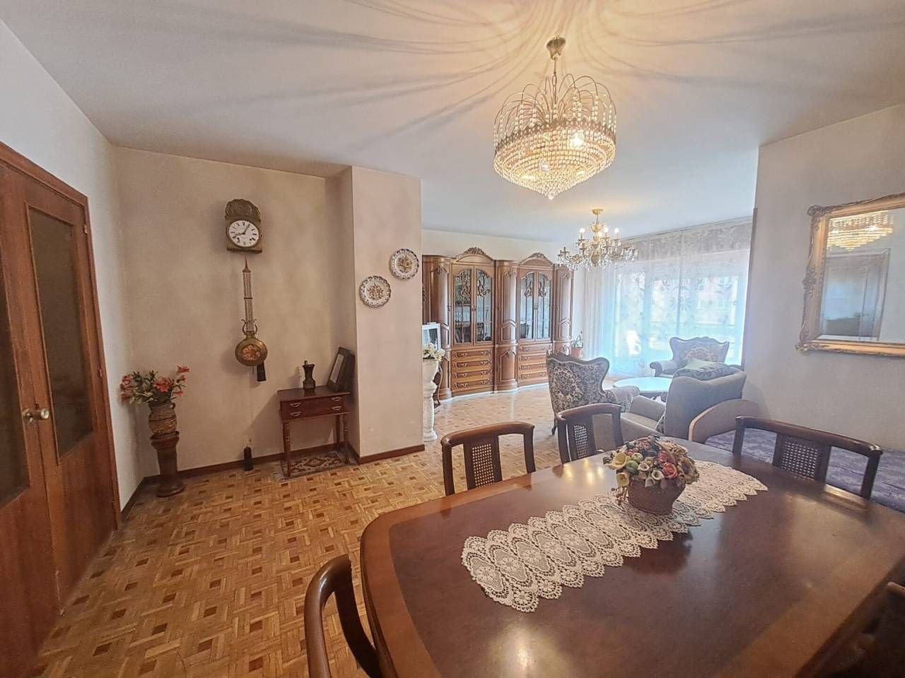 Dining room of Flat for sale in Burgos Capital  with Heating, Terrace and Storage room