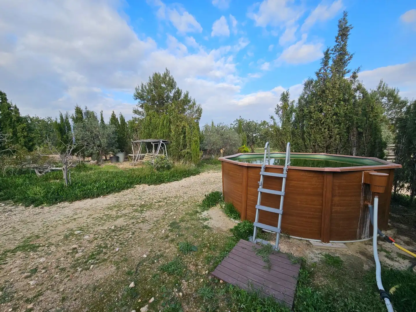 Piscina de Finca rústica en venta en Chulilla