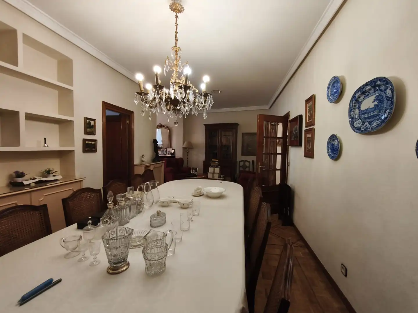 Comedor de Piso en venta en Madrid con Balcón y Alarma