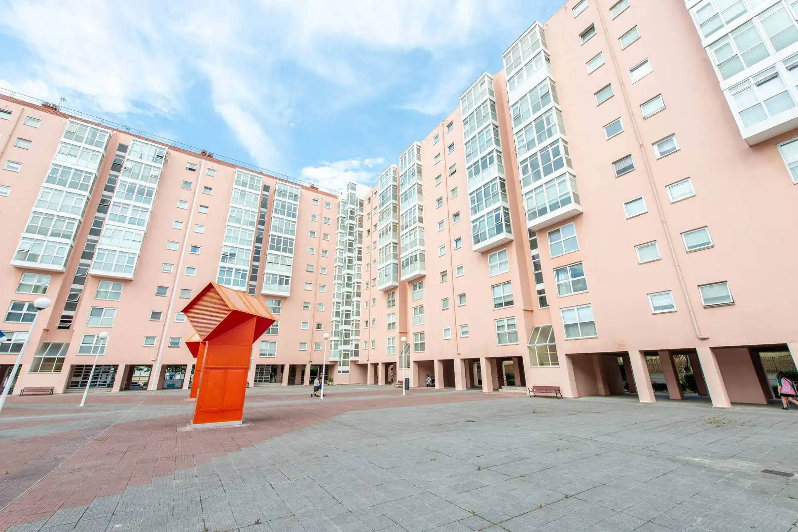 Exterior view of Flat for sale in A Coruña Capital   with Storage room