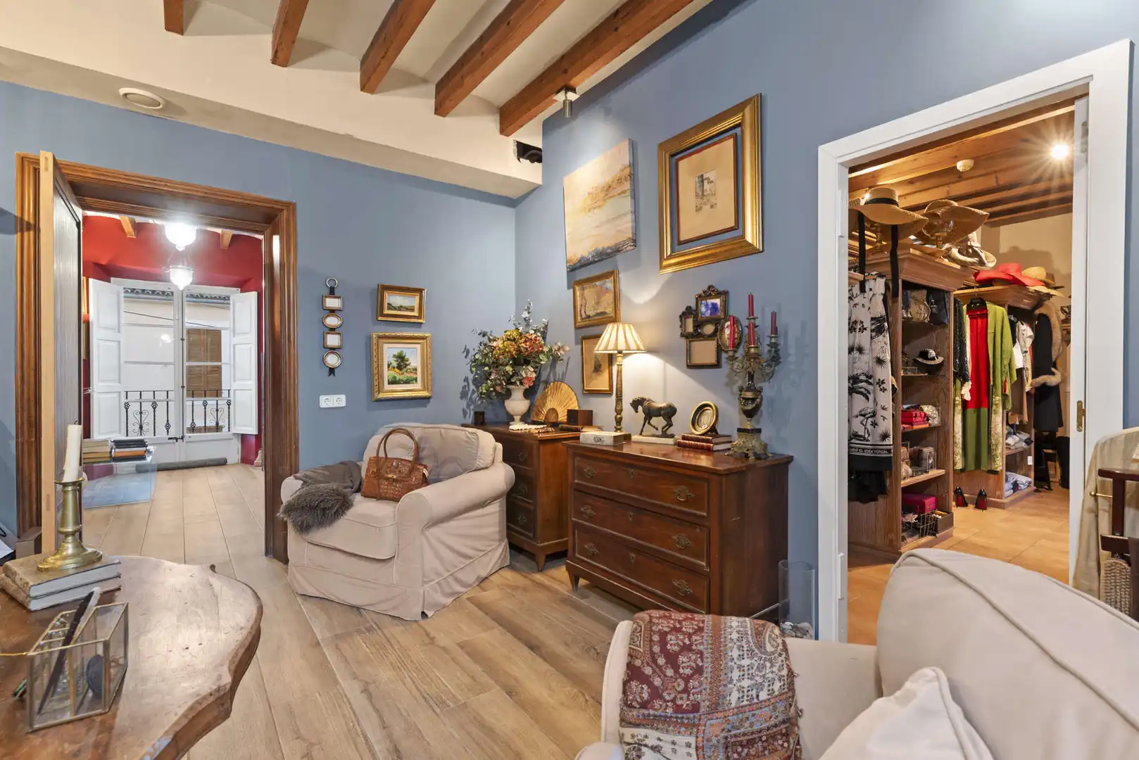 Sala de estar de Casa o chalet en venta en  Palma de Mallorca con Aire acondicionado, Terraza y Amueblado