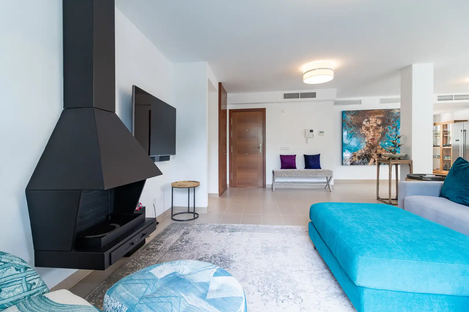 Living room of Ground floor for sale in Andratx  with Private garden, Terrace and Community pool