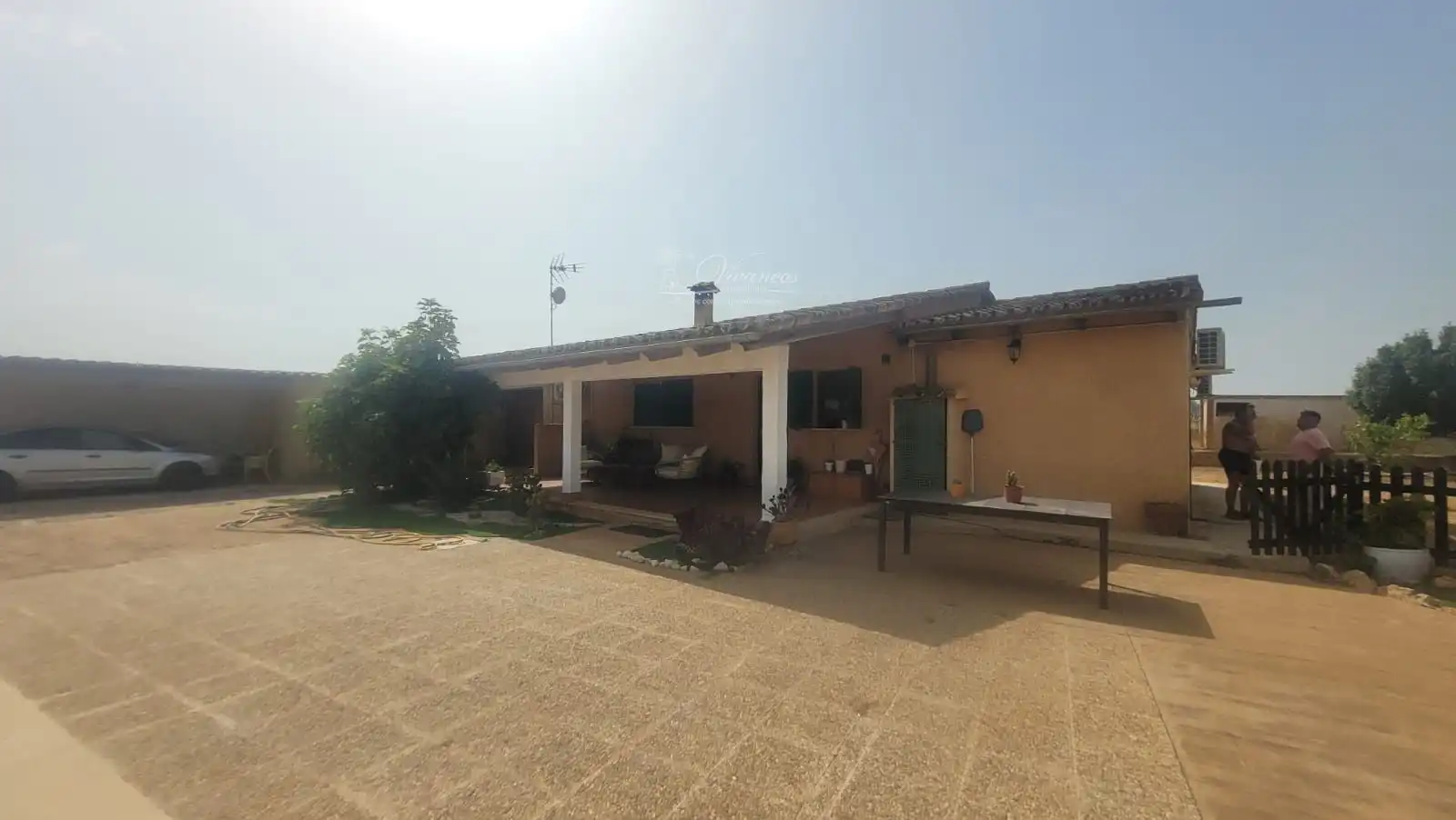 Exterior view of Houses for rent in Santa Eugènia  with Air Conditioner and Swimming Pool