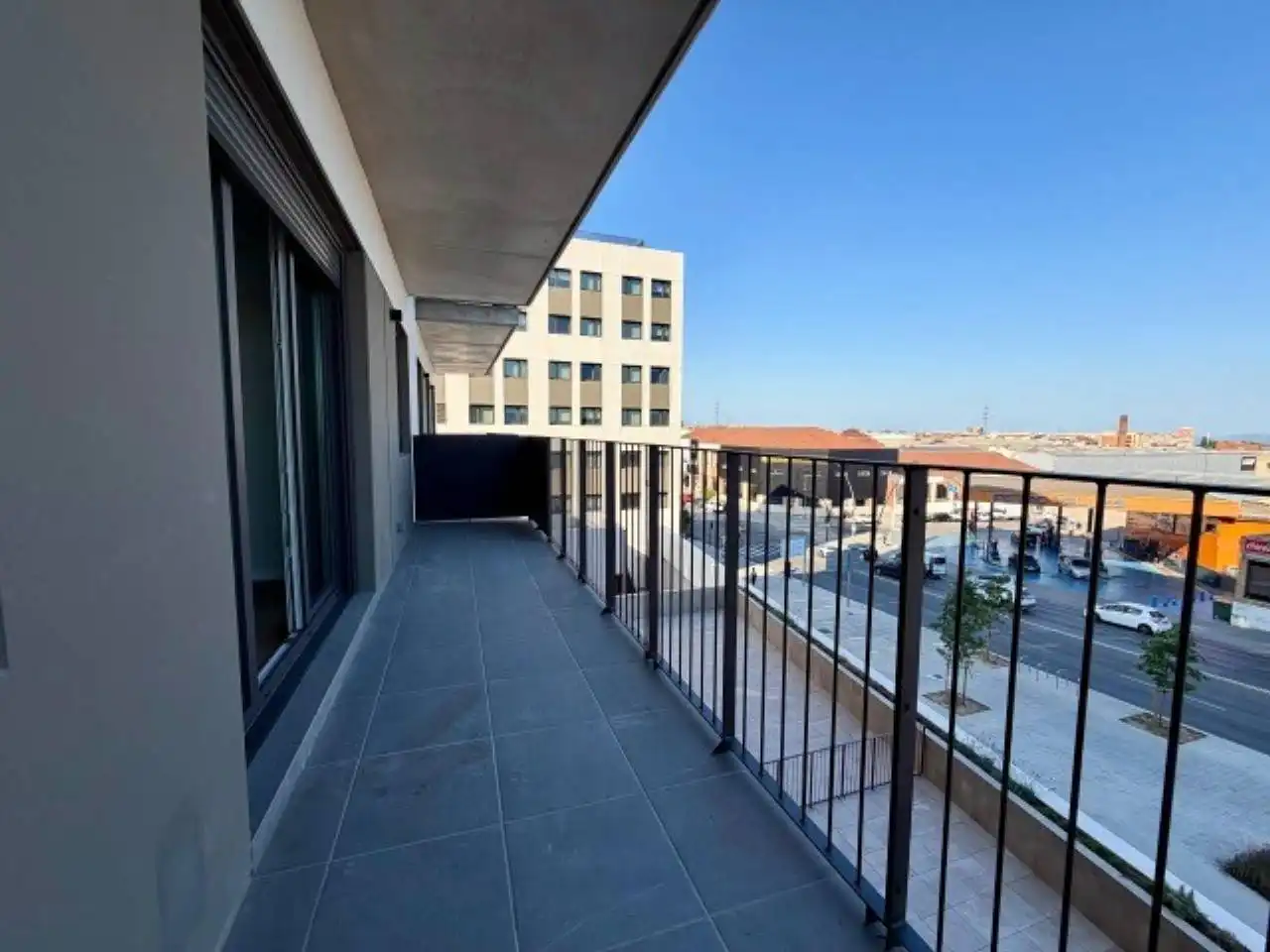Terrace of Flat for rent in Terrassa  with Air Conditioner, Heating and Parquet flooring