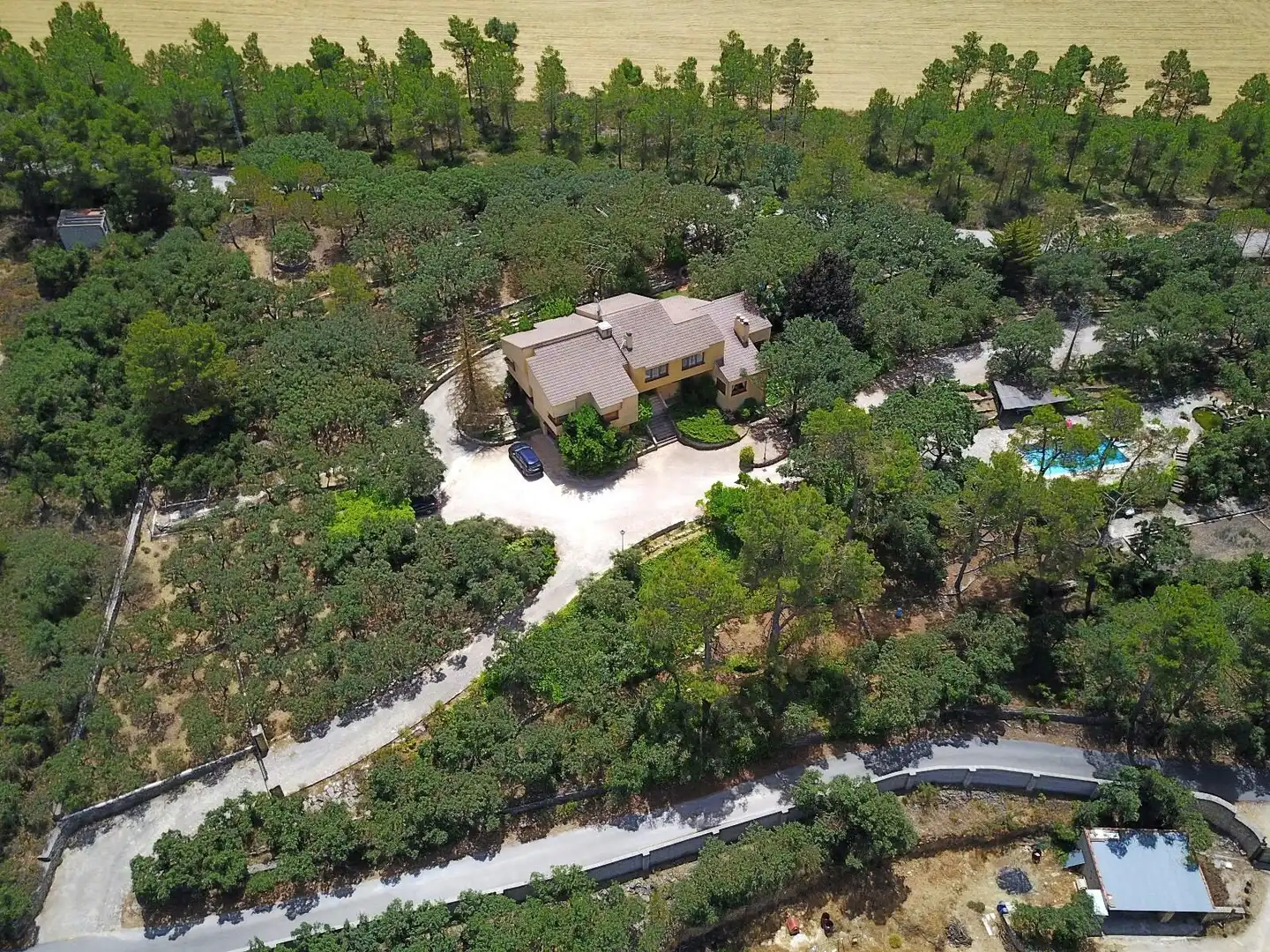 Vista exterior de Casa o xalet en venda en Alcoy / Alcoi amb Calefacció, Jardí privat i Terrassa