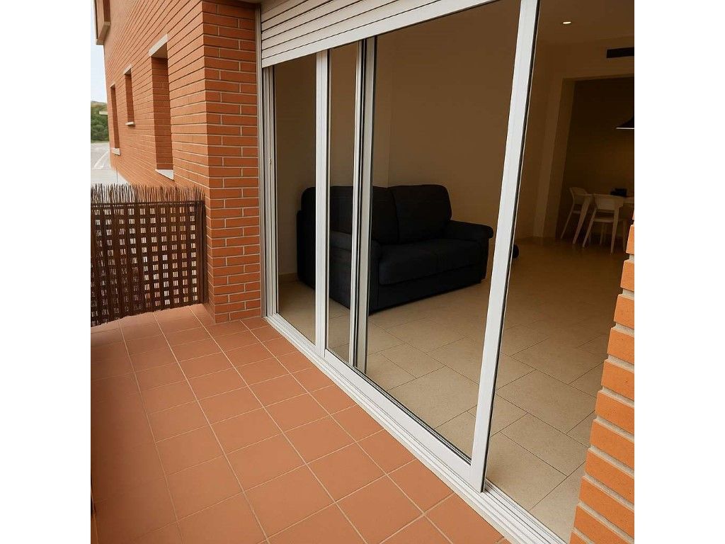 Terrasse von Wohnung zum verkauf in Santa Margarida I Els Monjos mit Heizung und Balkon