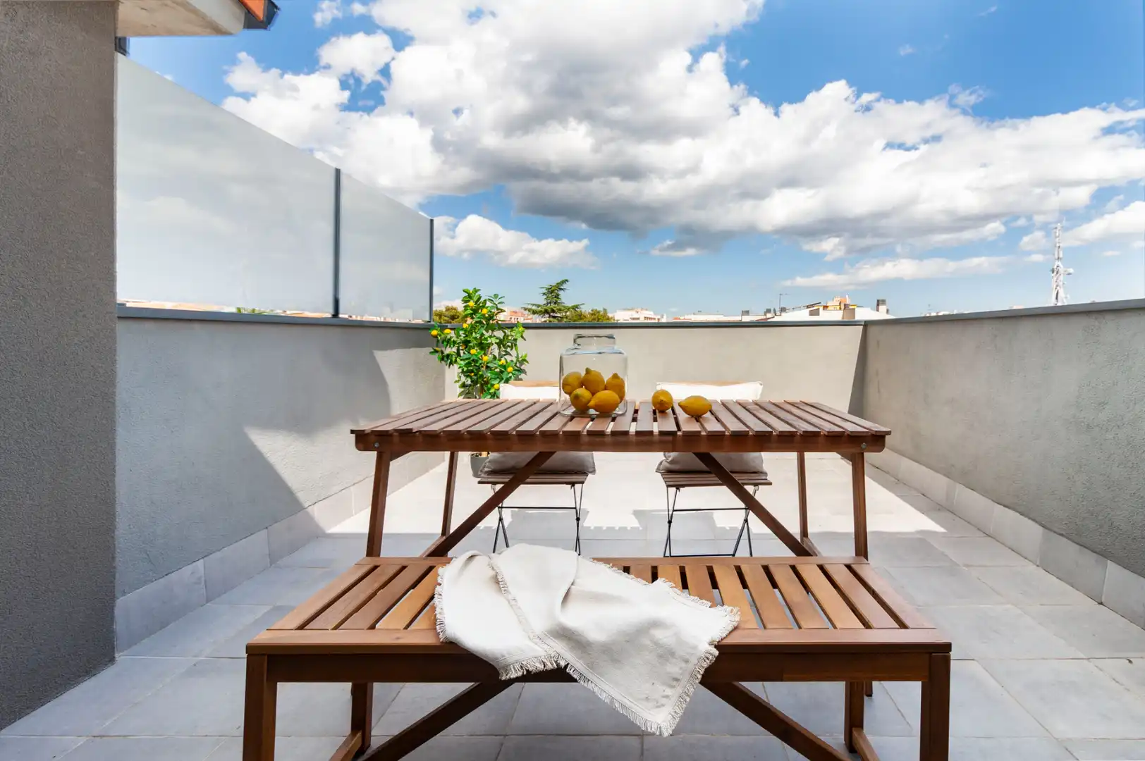 Terraza de Dúplex en venta en Terrassa con Aire acondicionado, Calefacción y Parquet