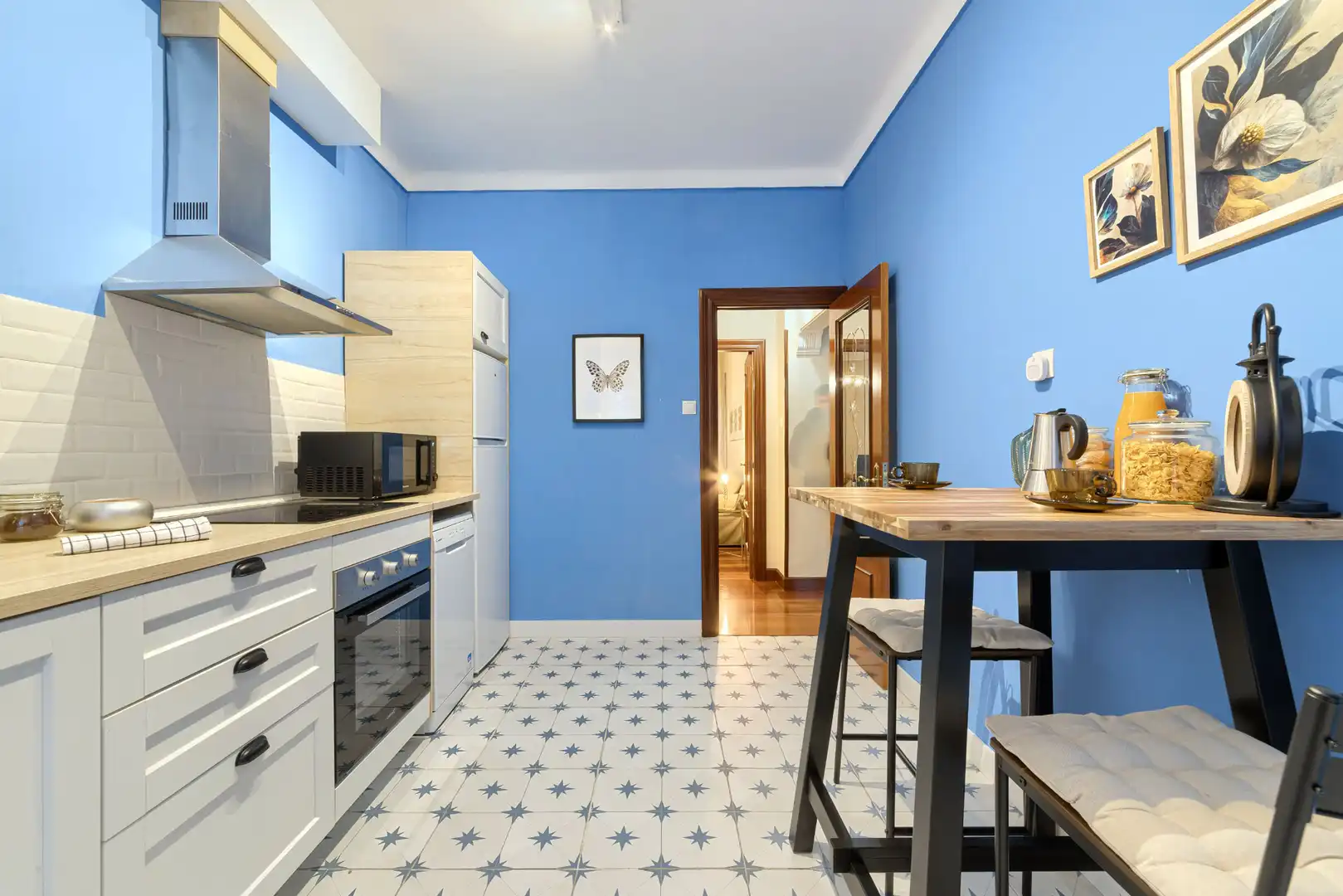 Cocina de Apartamento de alquiler en Bilbao  con Calefacción, Amueblado y Lavadora