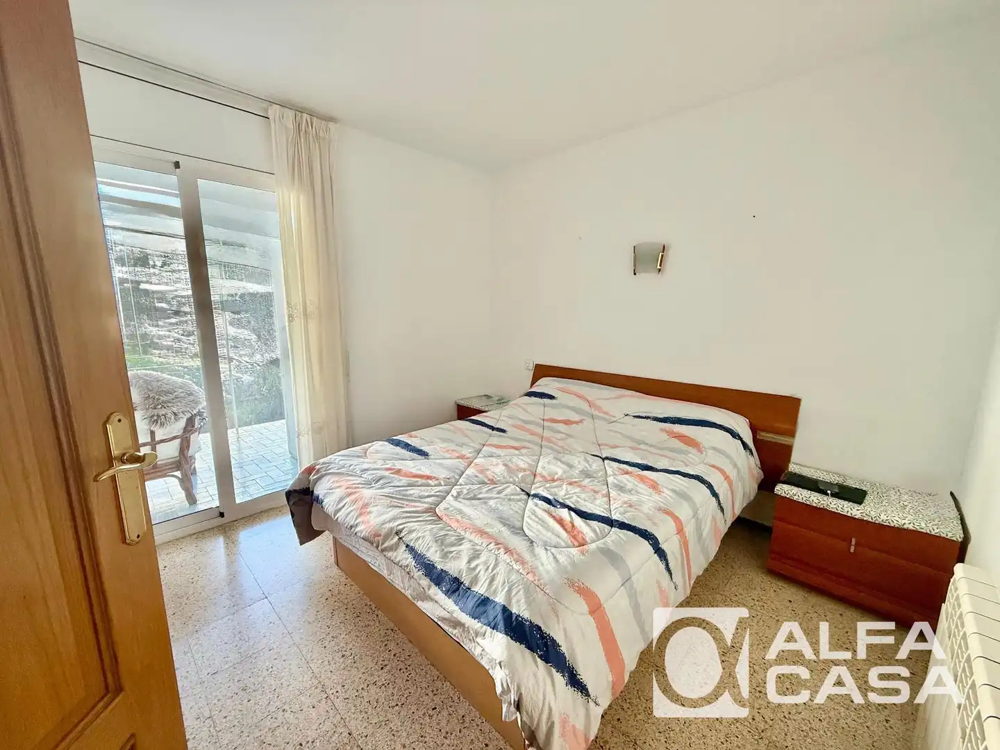 Schlafzimmer von Wohnung zum Verkauf in Lloret de Mar mit Heizung, Terrasse und Schwimmbad