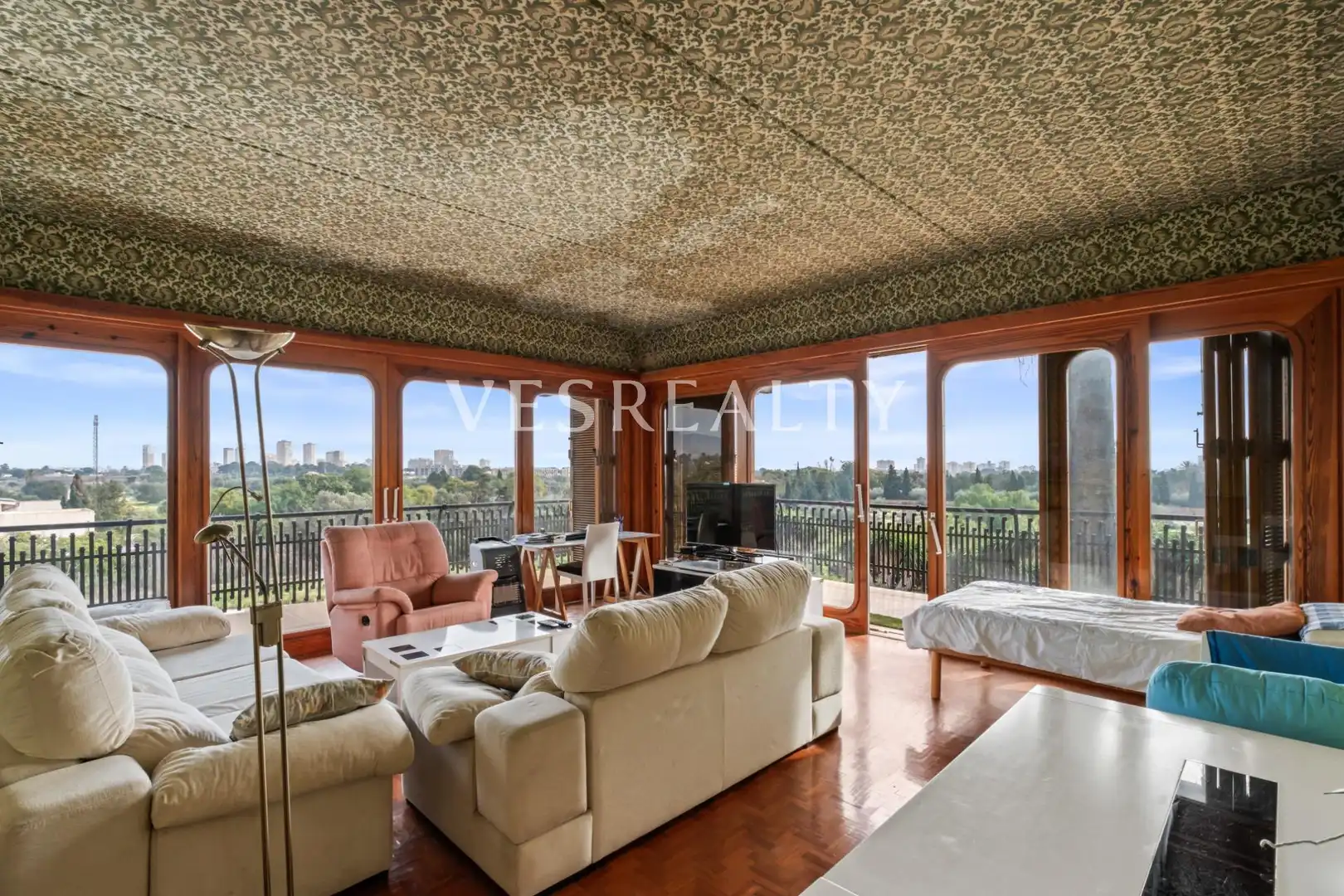 Sala de estar de Casa o chalet en venta en Sant Joan d'Alacant con Calefacción, Jardín privado y Terraza