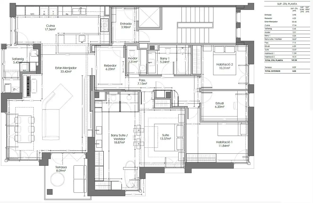 Ático en venta en Sabadell con Aire acondicionado, Calefacción y Parquet