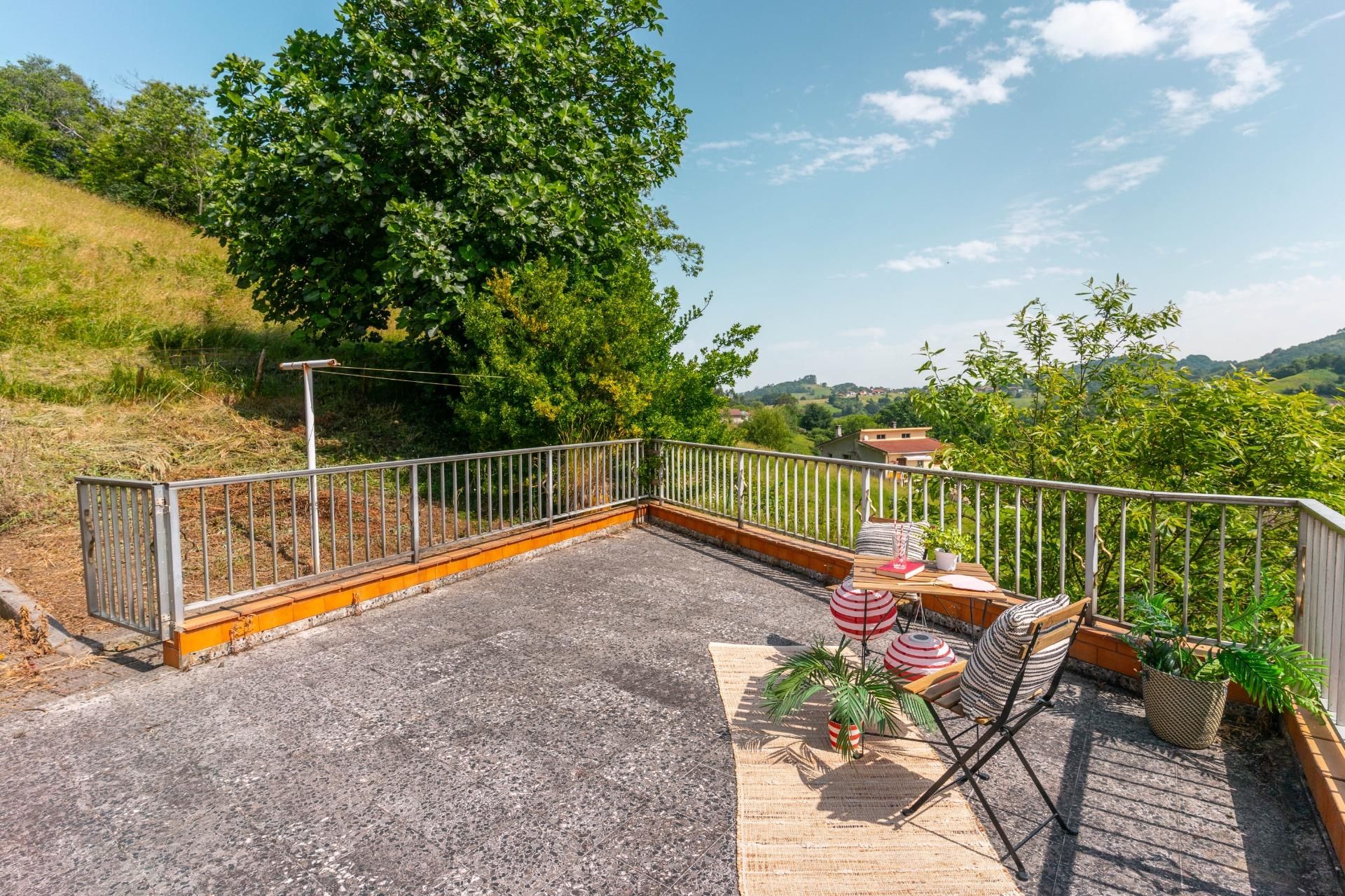 Terrace of Single-family semi-detached for sale in Siero  with Heating