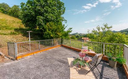 Terrace of Single-family semi-detached for sale in Siero  with Heating