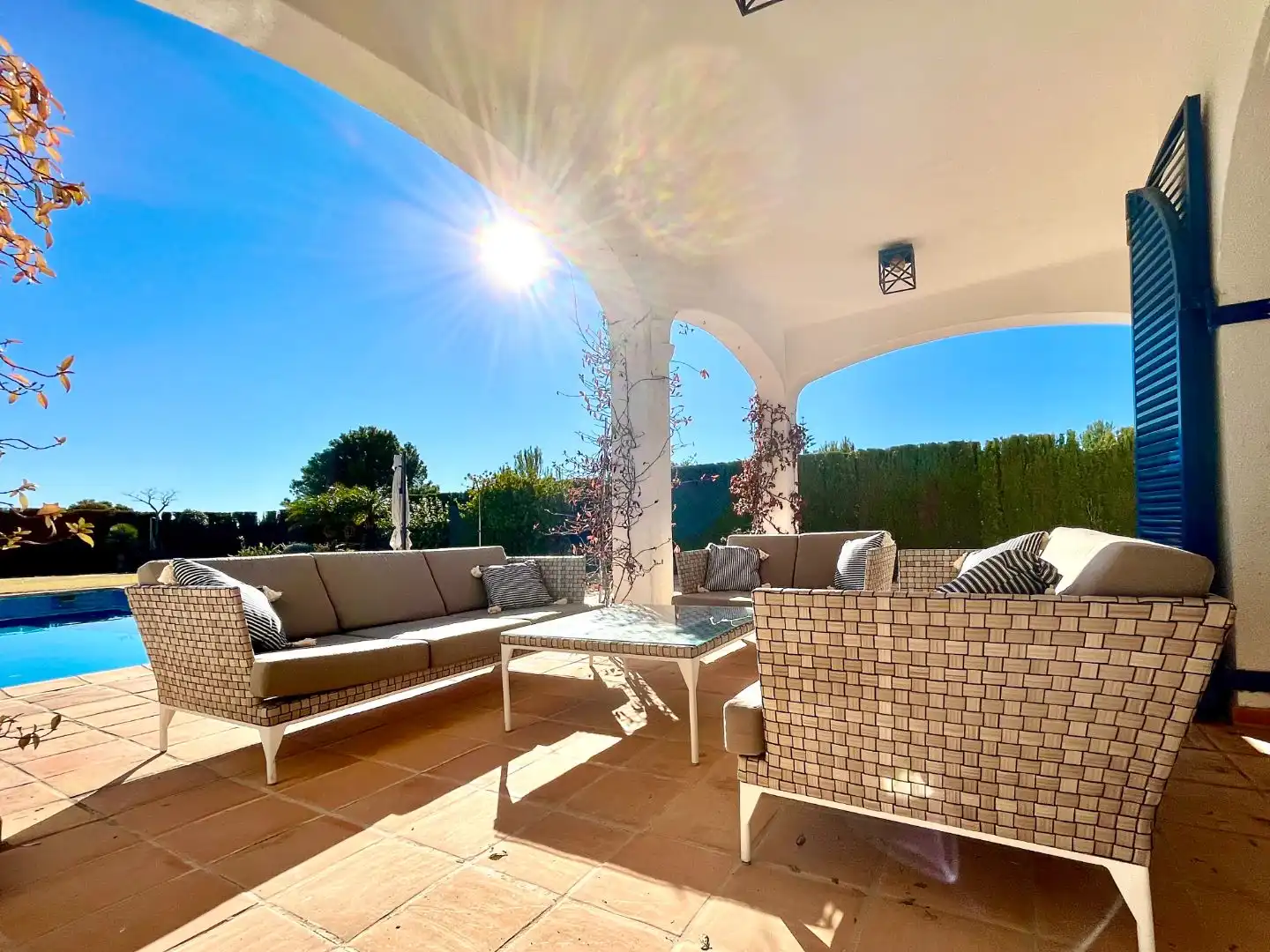 Terraza de Casa o chalet en venta en L'Ametlla de Mar  con Aire acondicionado, Terraza y Piscina