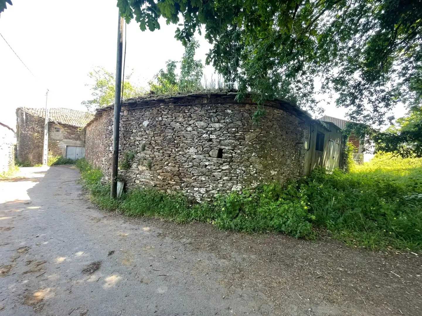 Vista exterior de Finca rústica en venta en Lalín con Amueblado