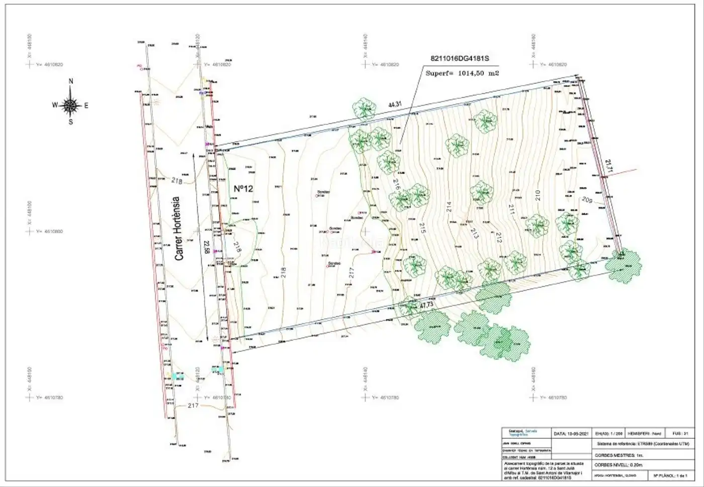 Terreny residencial en venda a Carrer Hortènsia 12, imagen 3