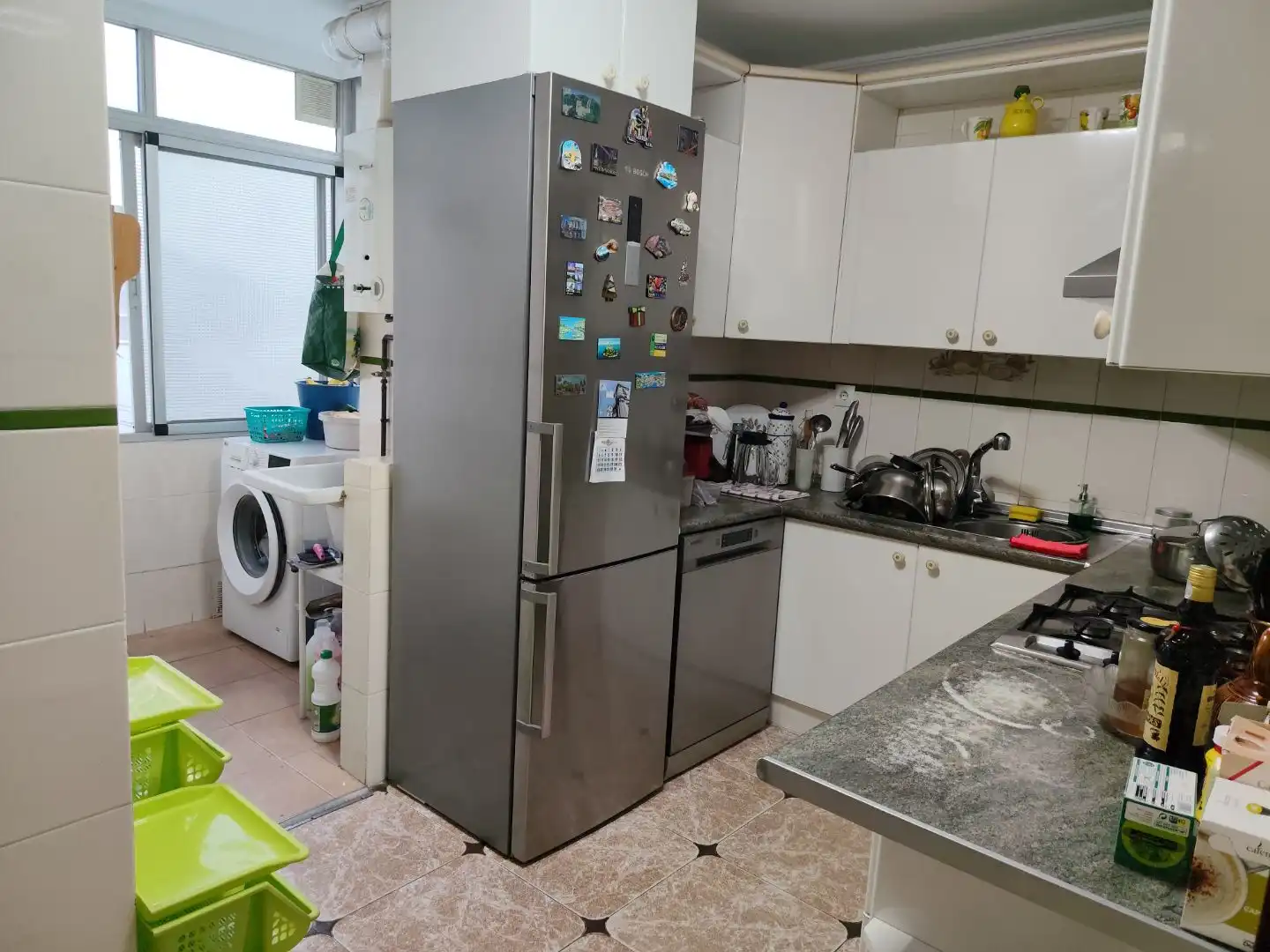 Cocina de Piso en venta en Málaga Capital con Aire acondicionado, Terraza y Balcón
