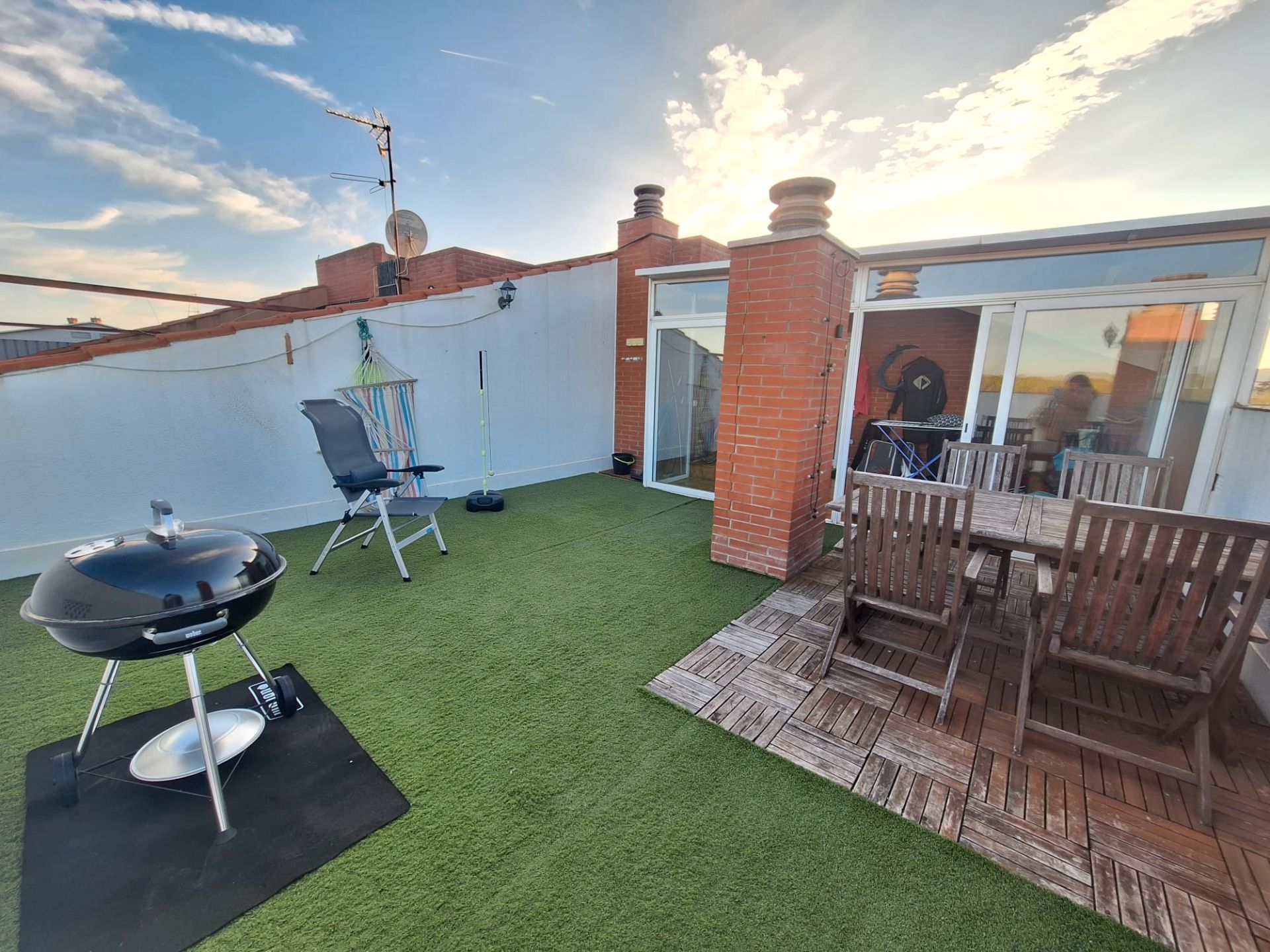 Terraza de Dúplex en venta en Sant Esteve Sesrovires con Aire acondicionado, Calefacción y Terraza