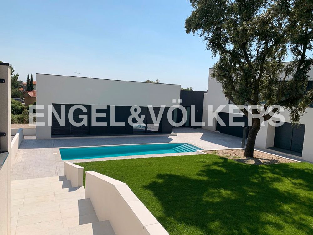 Swimming pool of House or chalet to rent in Villaviciosa de Odón  with Air Conditioner, Heating and Private garden