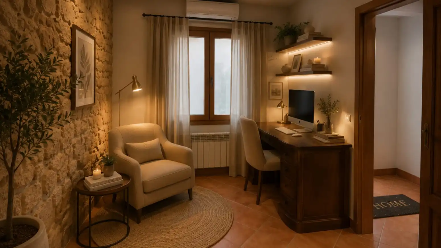 Sala de estar de Piso en venta en  Palma de Mallorca con Calefacción, Jardín privado y Trastero