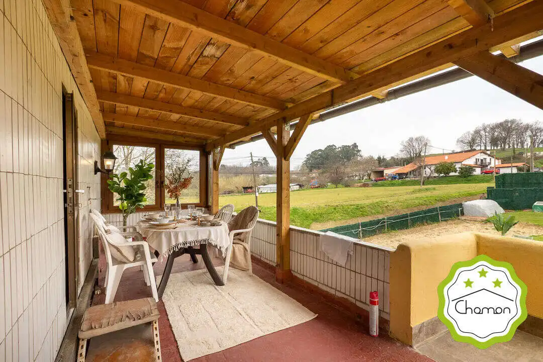 Terrasse von Country house zum Verkauf in Erandio mit Heizung, Privatgarten und Terrasse
