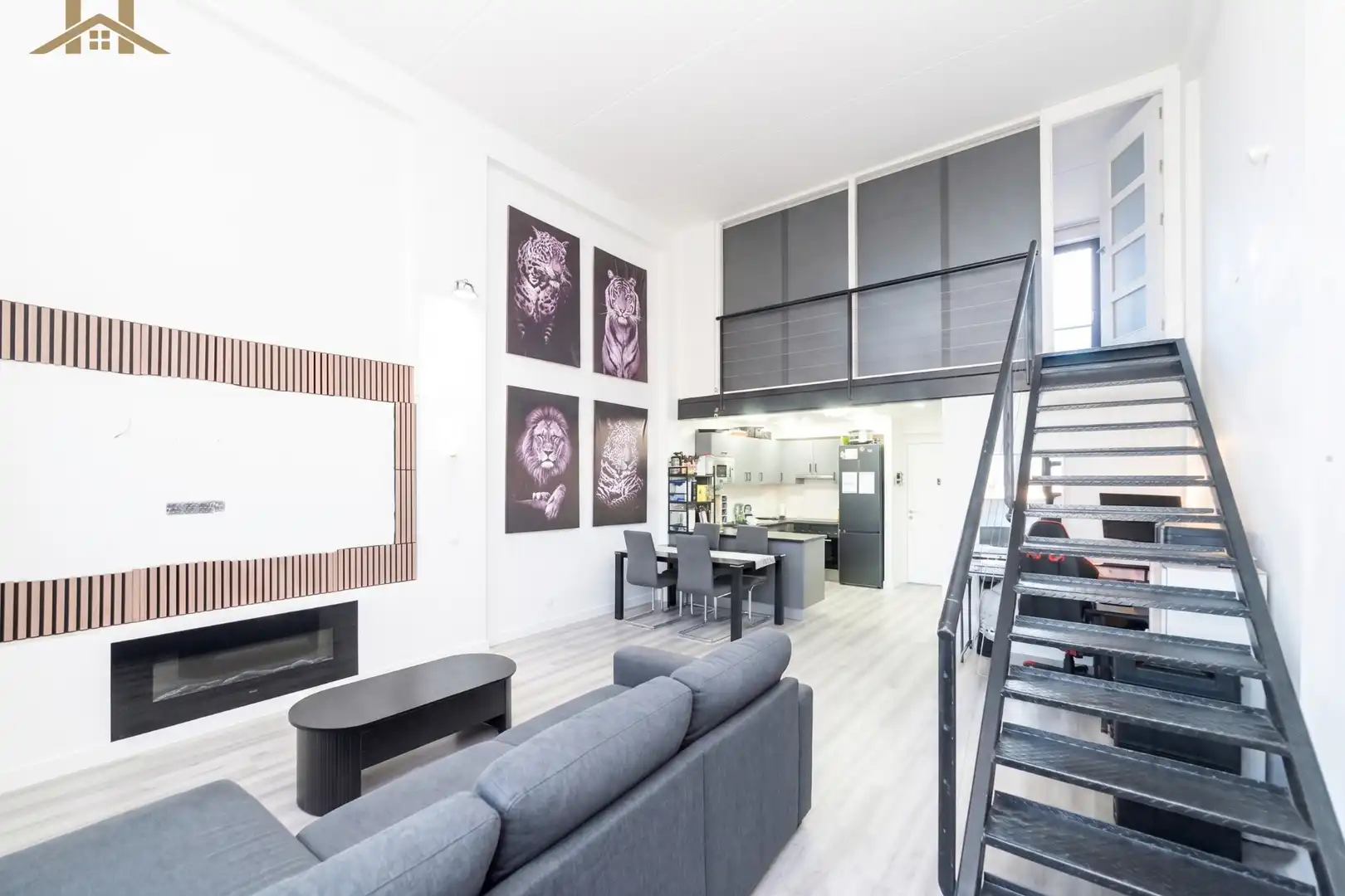 Living room of Lofts for sale in Torrejón de Ardoz  with Air Conditioner, Heating and Furnished