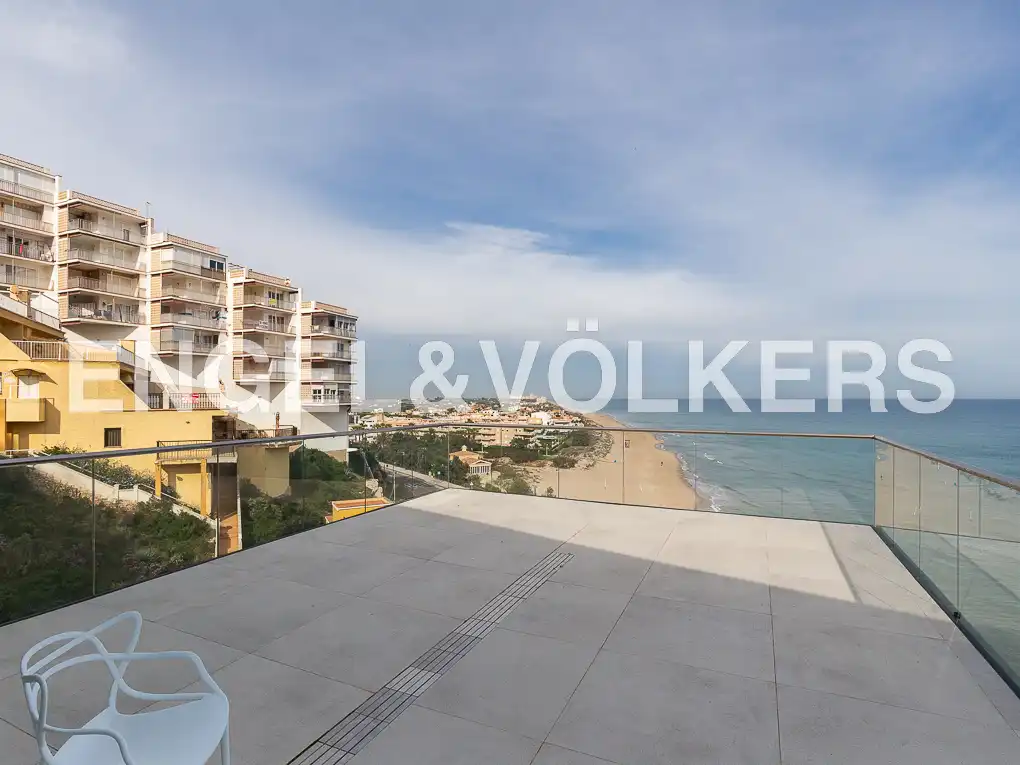 Terraza de Casa o chalet en venta en Cullera con Aire acondicionado, Calefacción y Jardín privado
