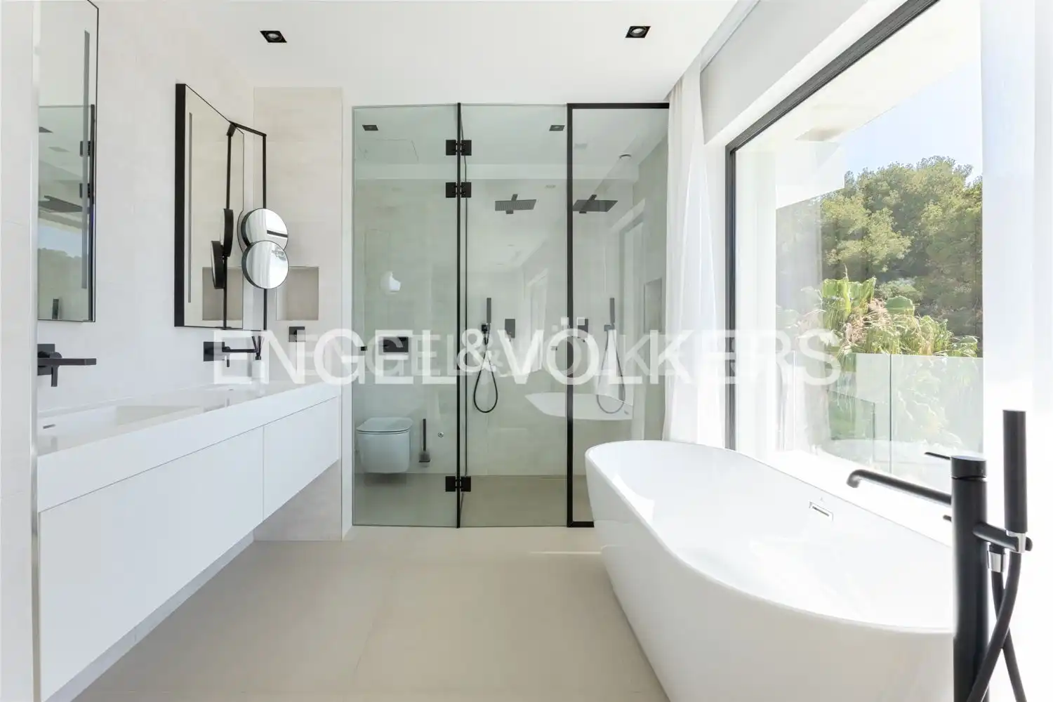 Bathroom of Houses for sale in Jávea / Xàbia  with Air Conditioner, Heating and Terrace