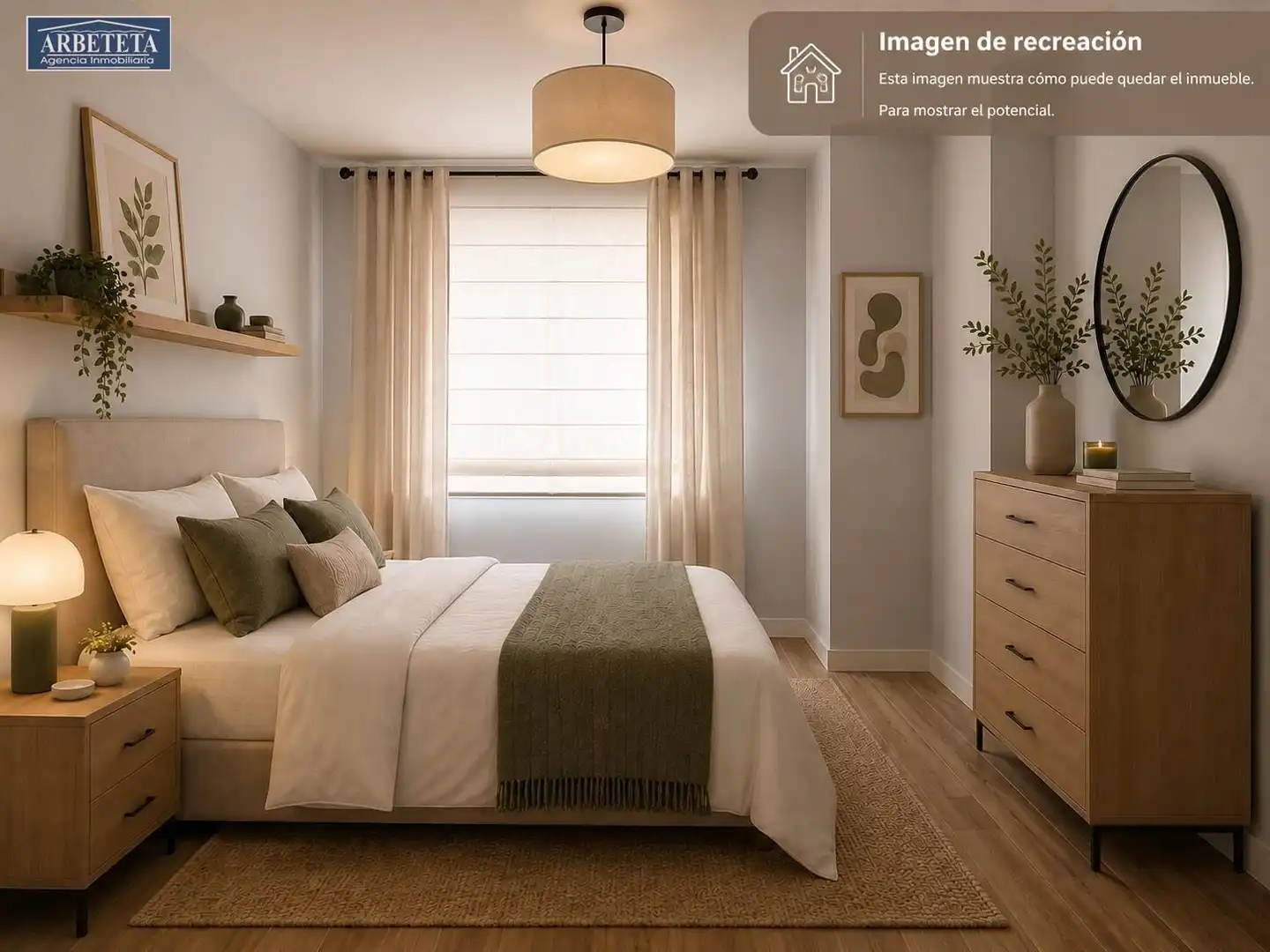 Habitación de Piso en venta en Guadalajara con Calefacción y Balcón