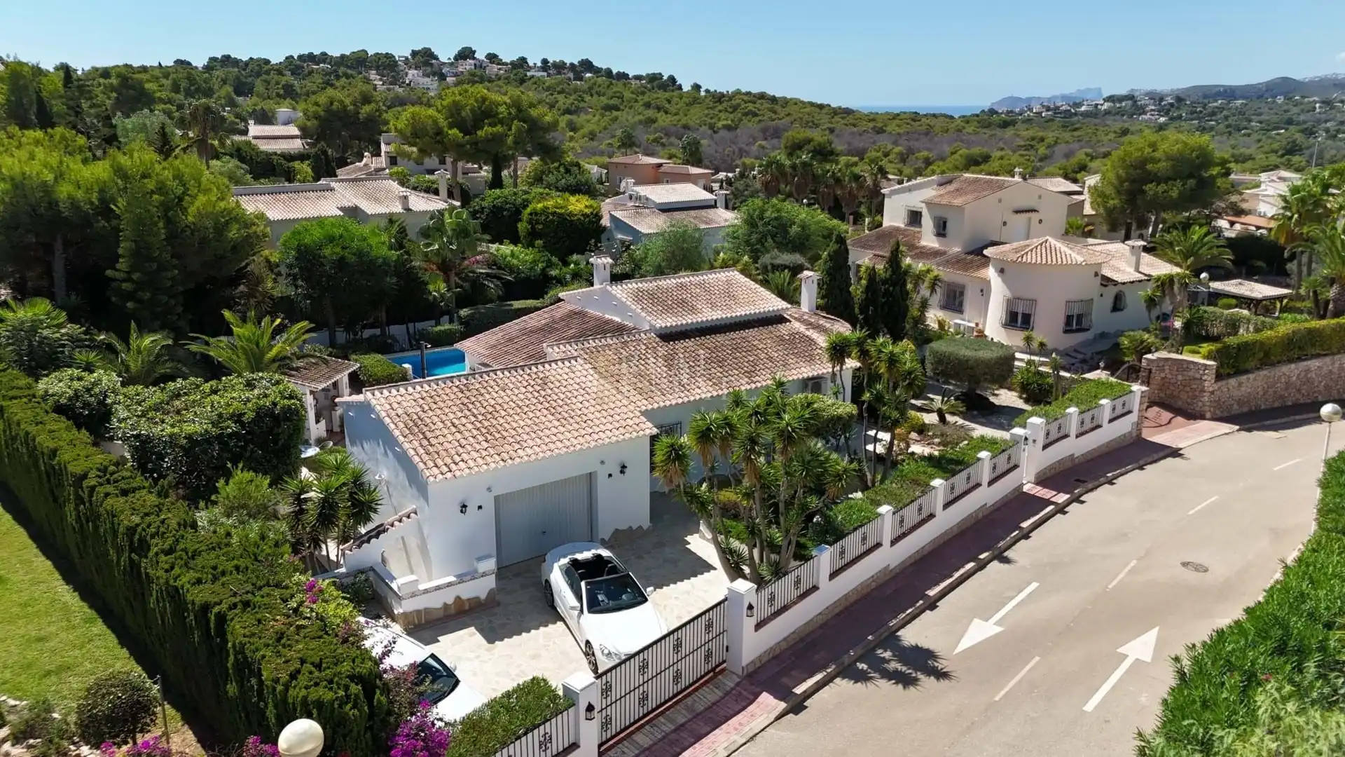 Vista exterior de Casa o chalet en venta en Jávea / Xàbia con Aire acondicionado, Calefacción y Terraza